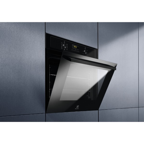 Фото - Комплект техники Electrolux Духовой шкаф + Варочная панель Electrolux EOF3H50BK + EIB60420CK